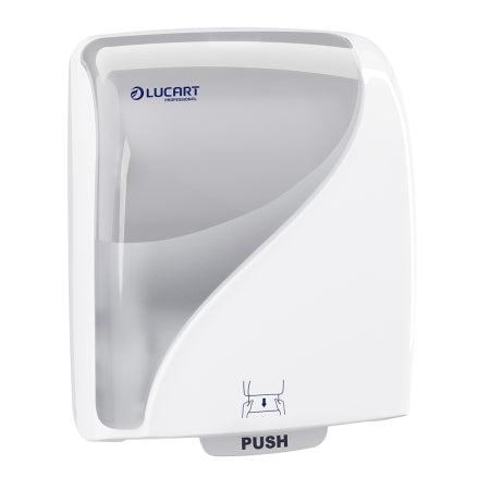 Dispenser Lucart Identity Autocut 2.0 cu push, pentru prosoape hartie monorola - 892990